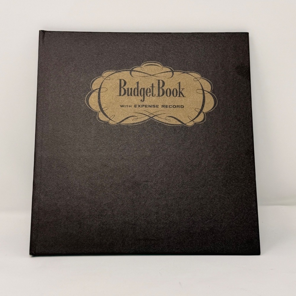 Vintage 1960s Whitman Budget Book Stretching the Dollar Agnes Kenny Unused MCM‎